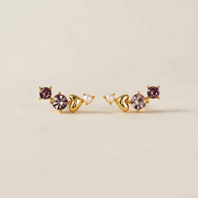 Lover's tempo Boucles d’oreilles - Amorette - Rose