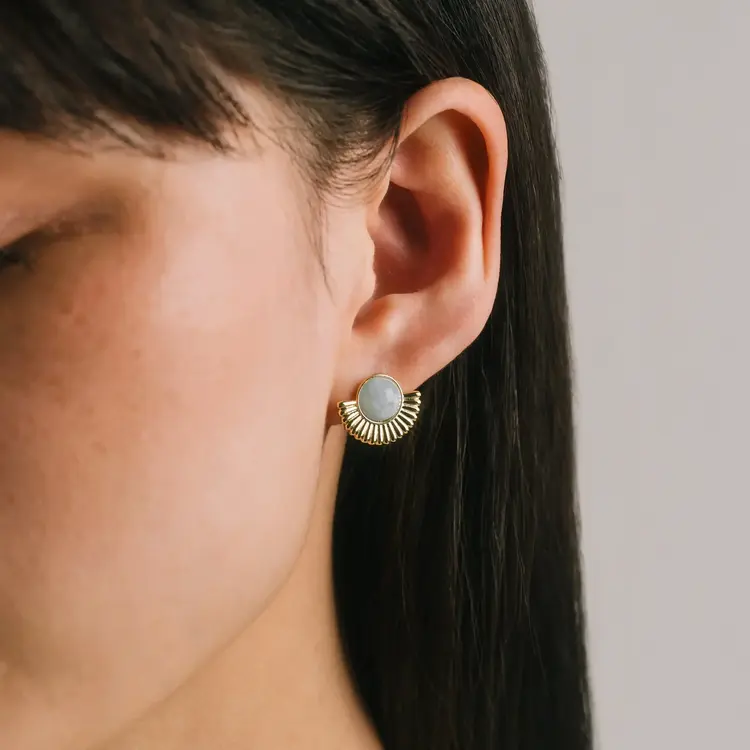Lover's tempo Boucles d’oreilles - Moonpetal - Ciel