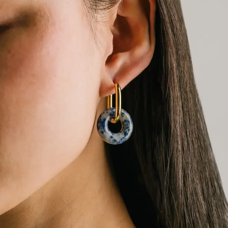 Lover's tempo Boucles d'oreilles - Thames - Bleu