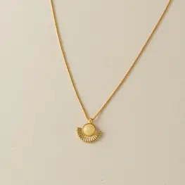 Lover's tempo Collier - Moonpetal - Jaune