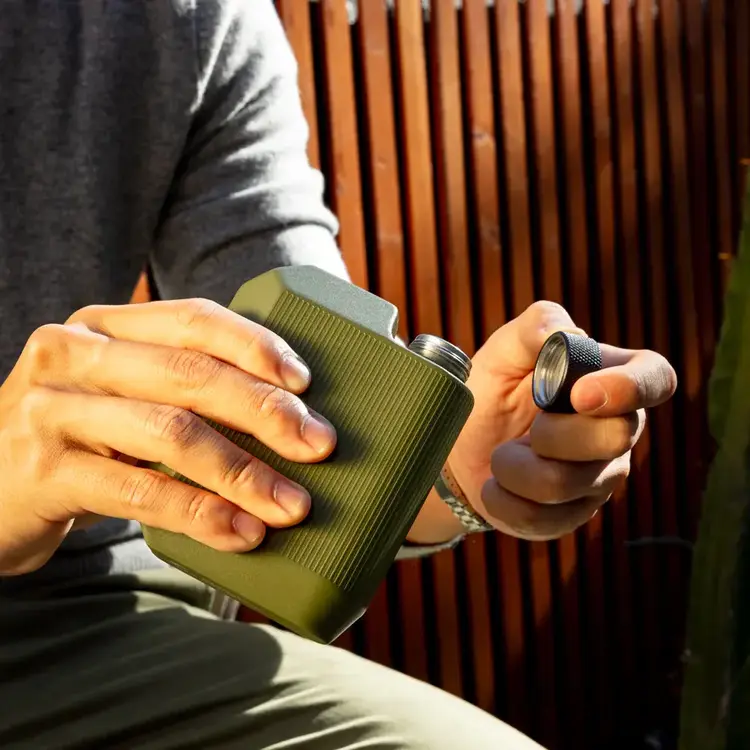 Corkcicle Flasque - Olive - 9 oz