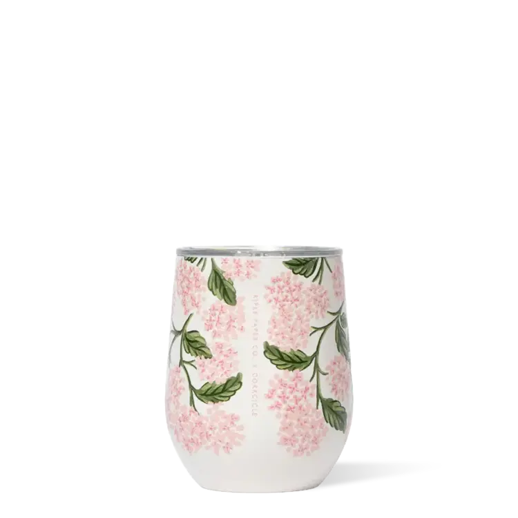 Corkcicle Verre à vin - Hydrangée rose - 20 oz