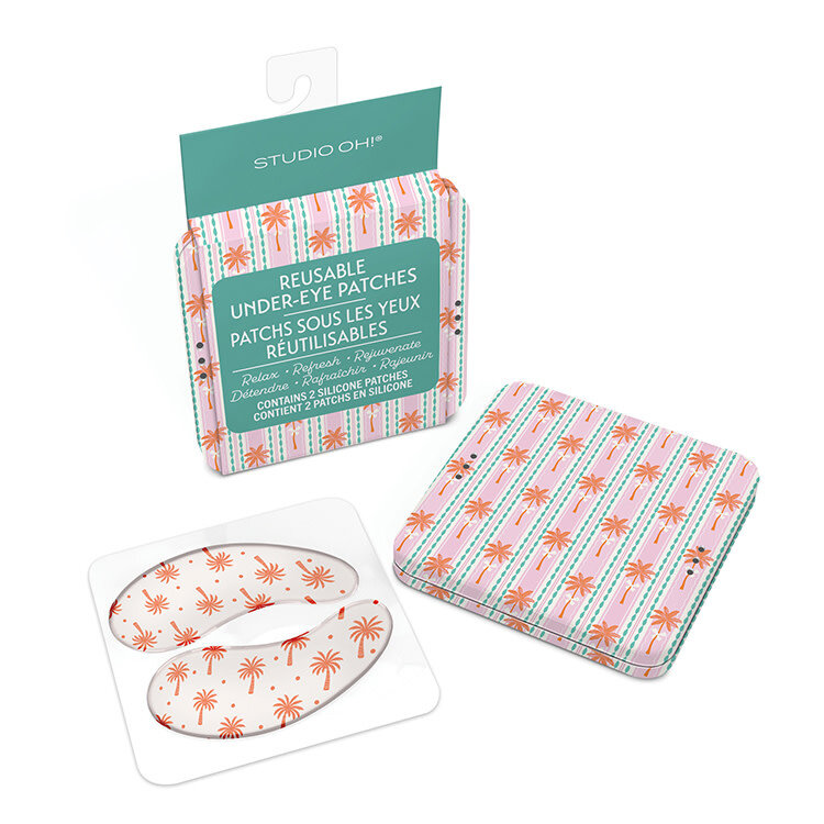 Studio Oh! Patchs réutilisables pour les yeux - Escapade à la plage