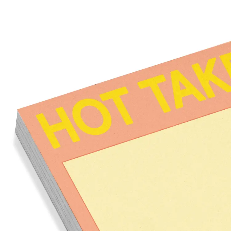 Knock Knock Bloc-notes autocollant - Hot Take