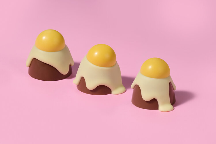 Ernestine Oeuf coulant au caramel