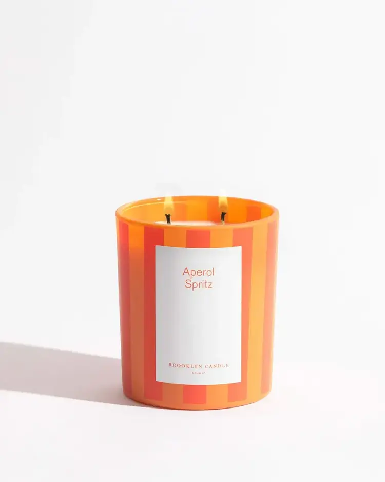 Brooklyn Candle Studio Chandelle Minimaliste - Aperol Spritz