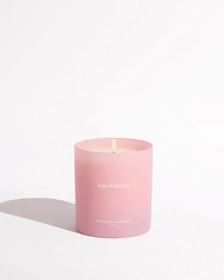 Brooklyn Candle Studio Chandelle Minimaliste - Rose Botanica