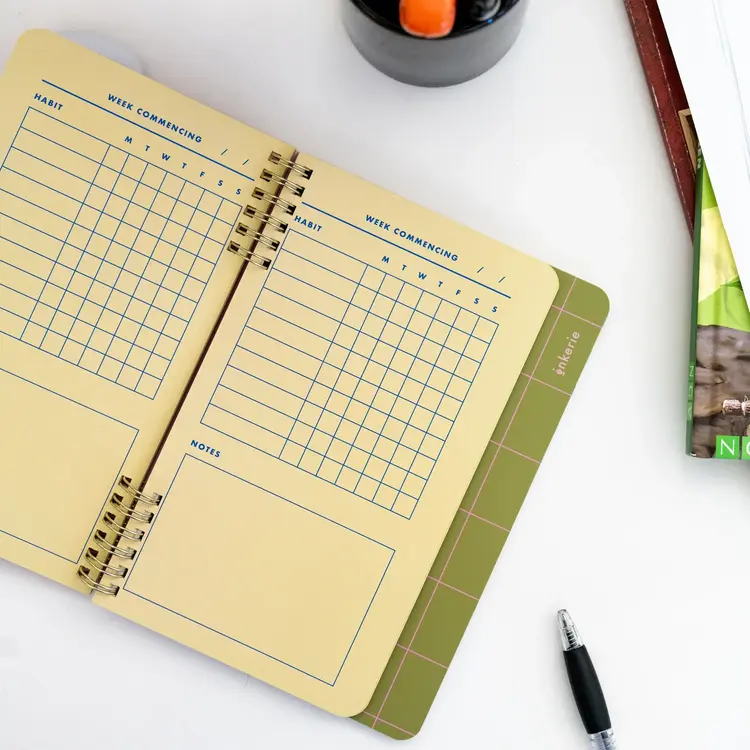 Kikkerland Carnet - Habitudes et objectifs