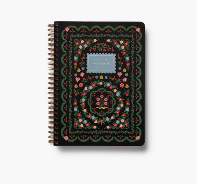 Rifle & co Carnet à spirales - Rosette