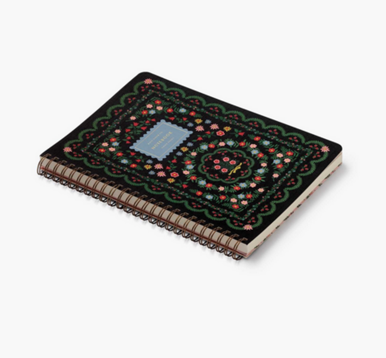 Rifle & co Carnet à spirales - Rosette
