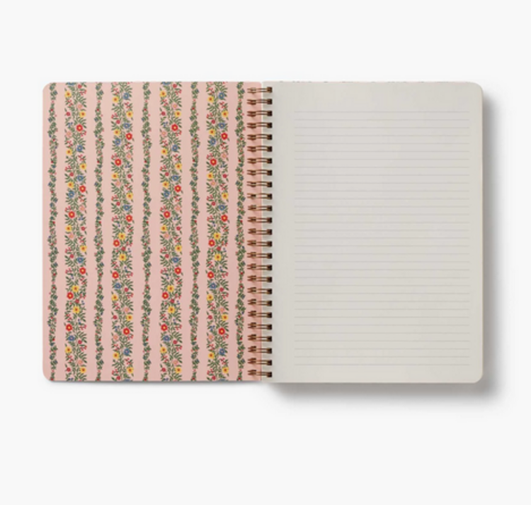 Rifle & co Carnet à spirales - Rosette