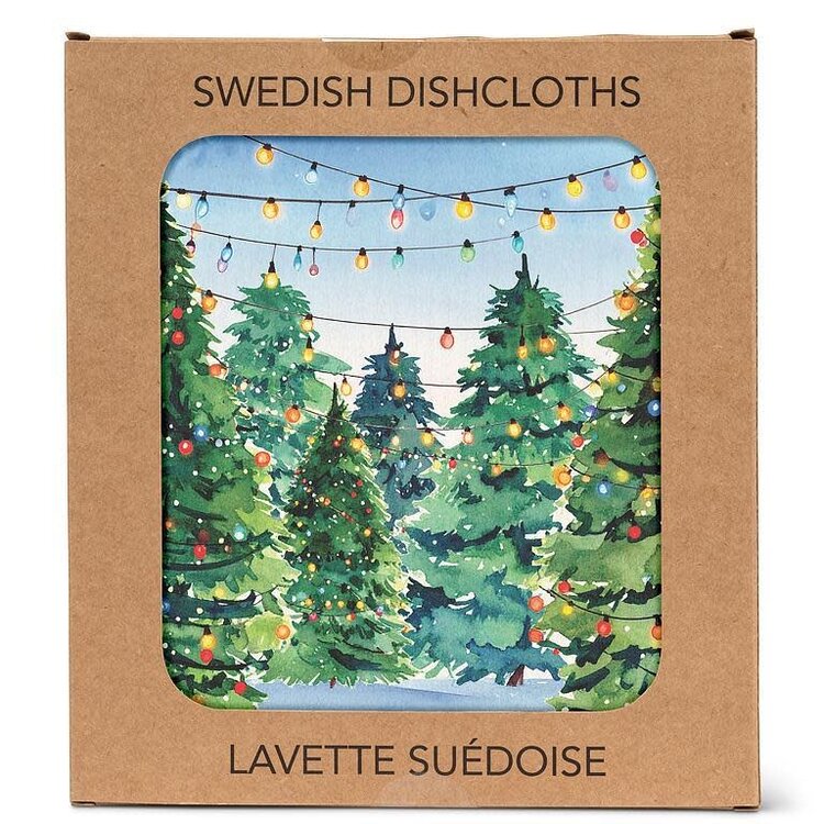 Abbott Essuie-tout réutilisable - Marché de sapins de Noël