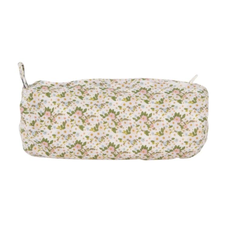Baluchon Sac à cosmétique cylindrique - Petit - Fleuri