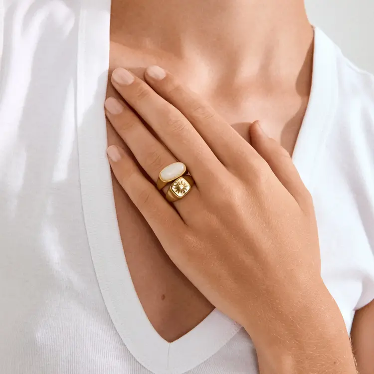 Pilgrim Bague - Prism - Or