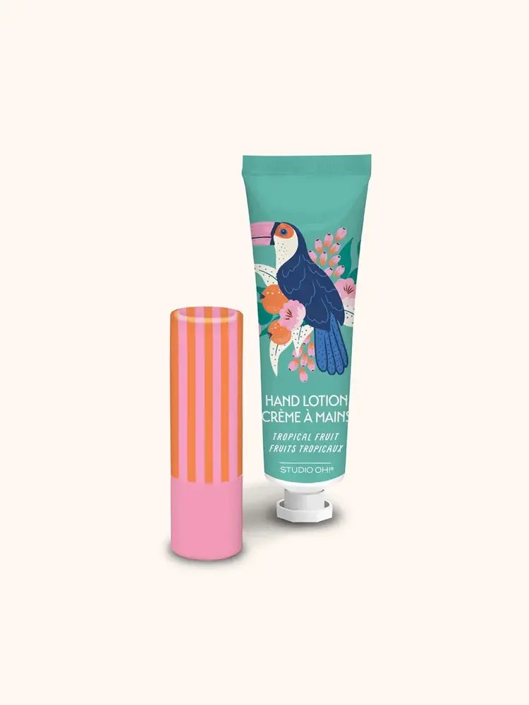 Studio Oh! Ensemble baume à lèvres et lotion - Fruits tropicaux