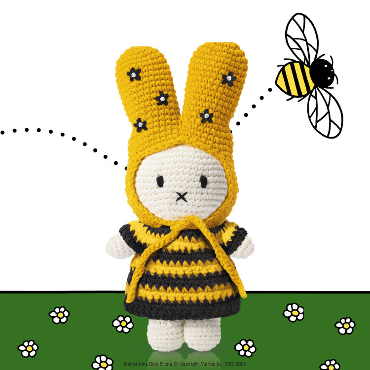 Just Dutch Peluche - Miffy - Abeille