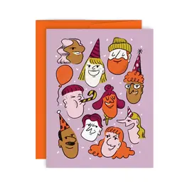Paperole Carte de souhaits - PARTY TIME
