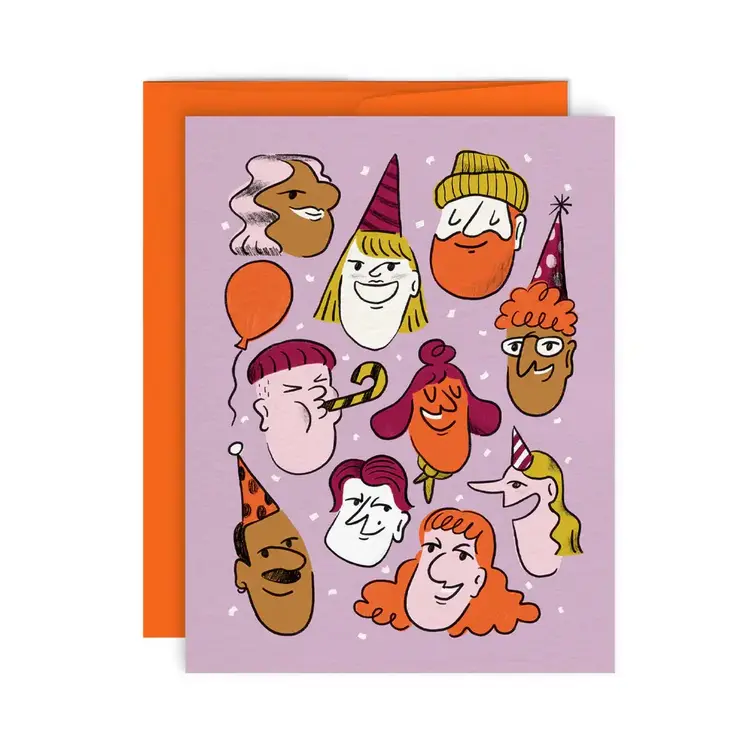 Paperole Carte de souhaits - PARTY TIME