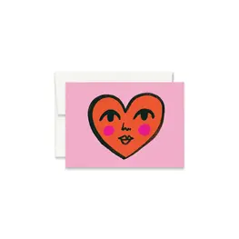 Paperole Mini carte de souhaits - MINI COEUR