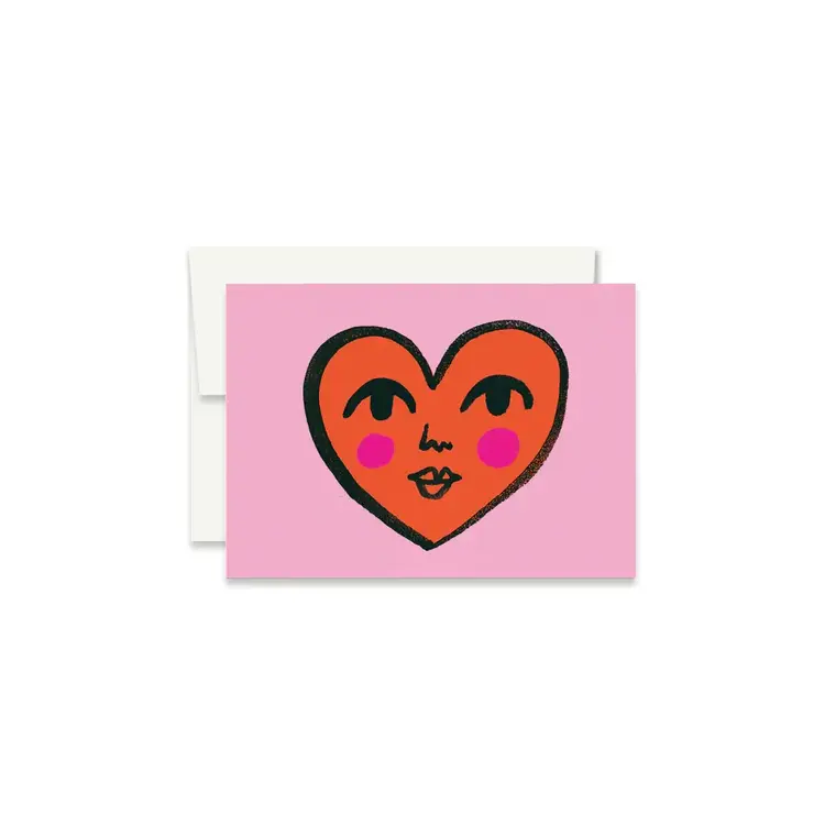 Paperole Mini carte de souhaits - MINI COEUR