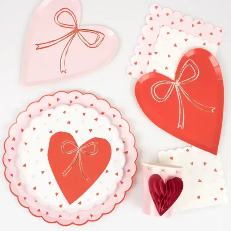 Meri Meri Serviettes de table - Petits coeurs