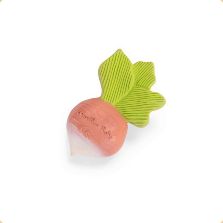 Moulin Roty Trois Petits Lapins - Jouet de dentition - Radis