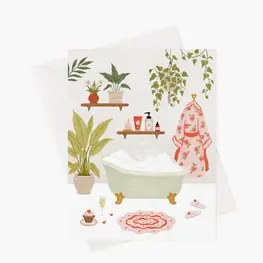 Marie-Lise Carte de souhaits - Moment de soin personnel