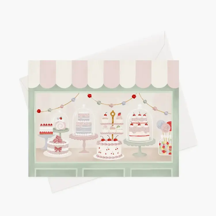 Marie-Lise Carte de souhaits - Vitrine Sucrée