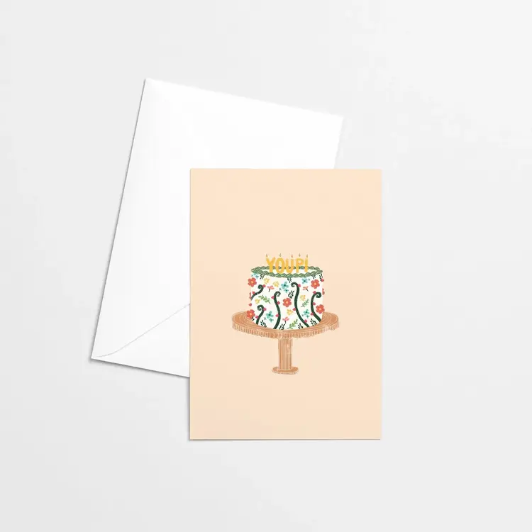 Citron & Miel Carte de souhaits - Youpi!