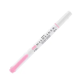 Zebra Surligneur Mildliner - Rose