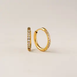 Lover's tempo Boucles d'oreilles - Anneaux Evie Or - 15mm