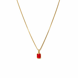 Lover's tempo Collier - Pierre de naissance - Janvier