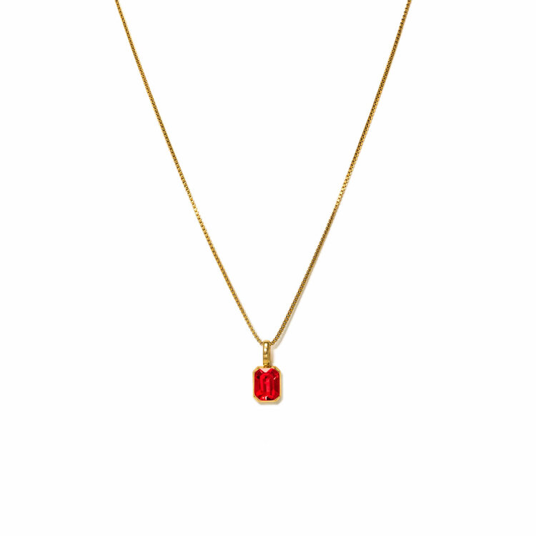 Lover's tempo Collier - Pierre de naissance - Janvier