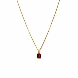 Lover's tempo Collier - Pierre de naissance - Juillet
