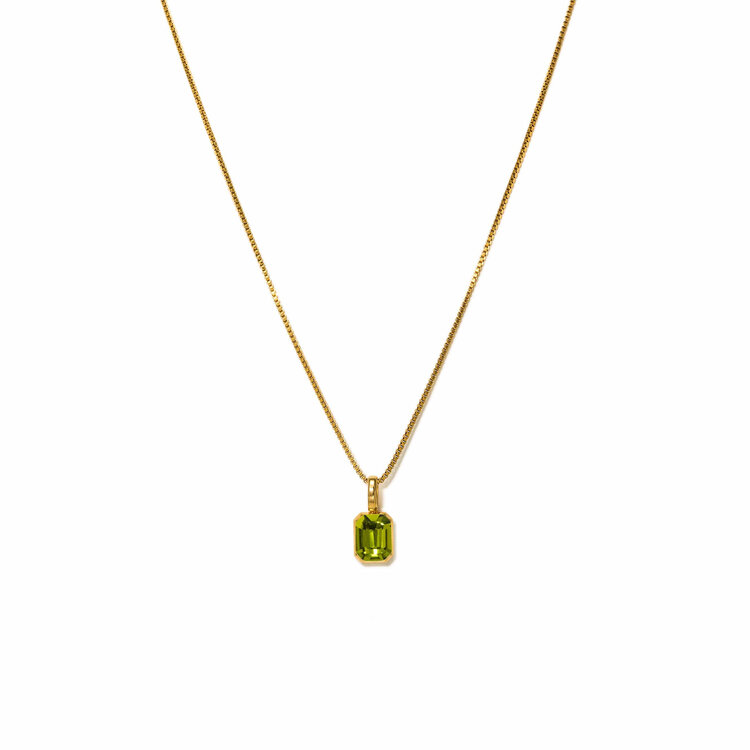 Lover's tempo Collier - Pierre de naissance - Août