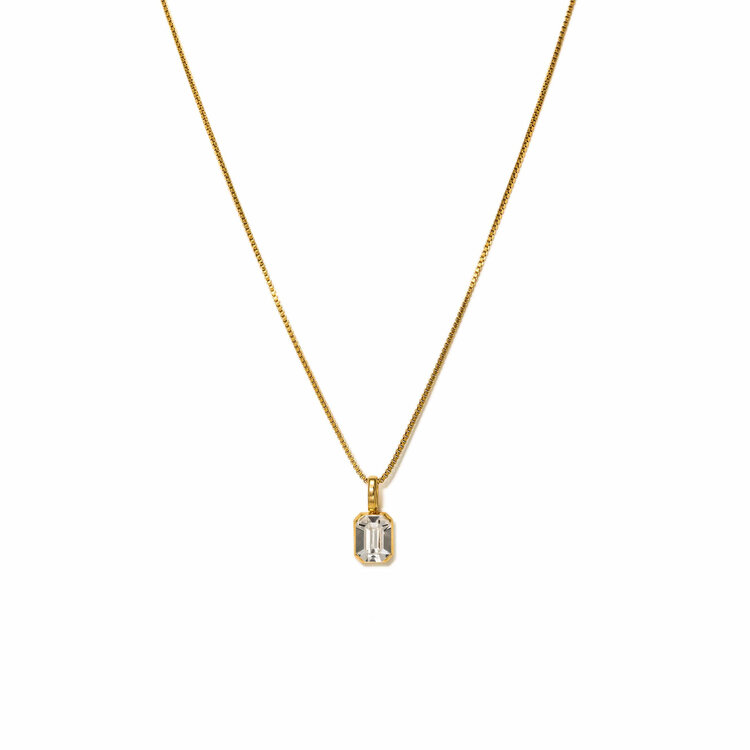 Lover's tempo Collier - Pierre de naissance - Avril