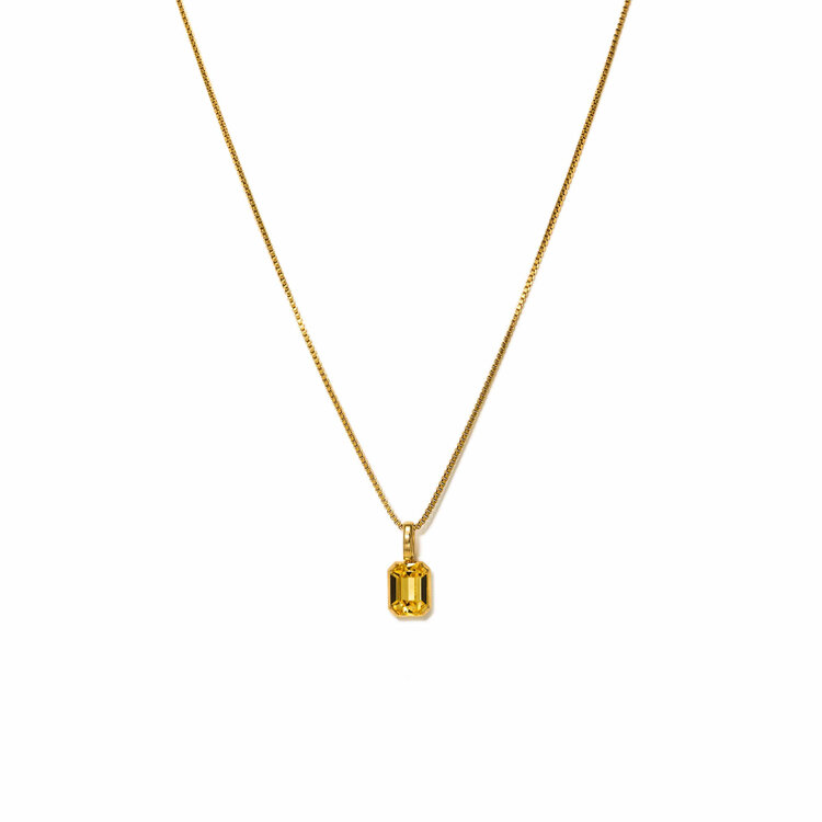 Lover's tempo Collier - Pierre de naissance - Novembre