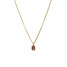 Lover's tempo Collier - Pierre de naissance - Février