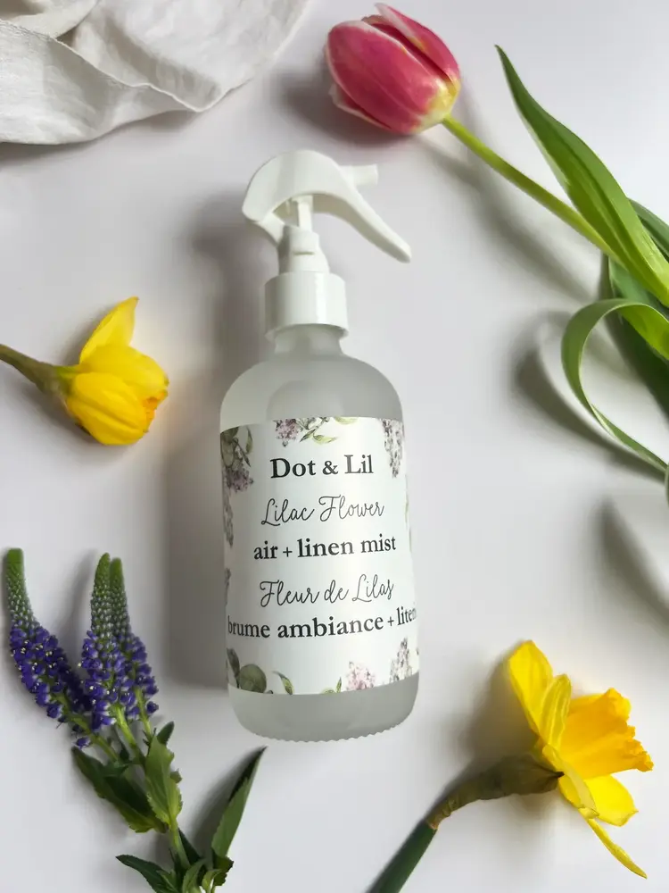 Dot & Lil Brume d'ambiance & literie - Fleur de lilas