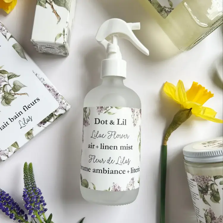 Dot & Lil Brume d'ambiance & literie - Fleur de lilas