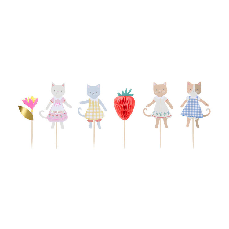 Meri Meri Ensemble pour cupcake - Club des chatons