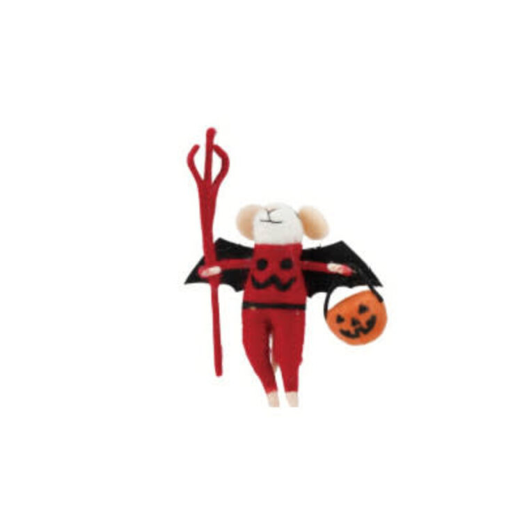 Creative Coop Souris - Halloween - Diable