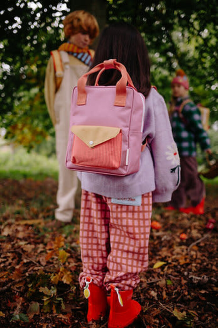 Sticky lemon Petit sac à dos - Enveloppe - Rose épilobe