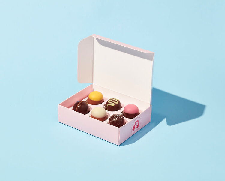 Ernestine Boîte de 6 chocolats assortis