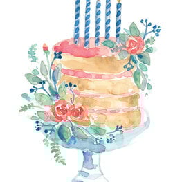 Stéphanie Renière Mini carte de souhaits - Abbie