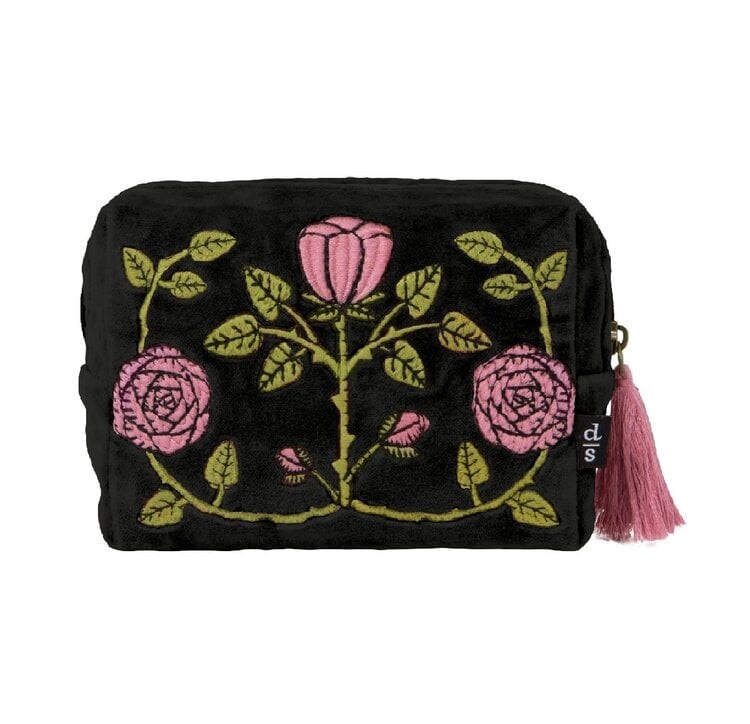 Danica Pochette brodée - Églantier