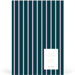 Notem Carnet Vita - Large - Bleu & rose