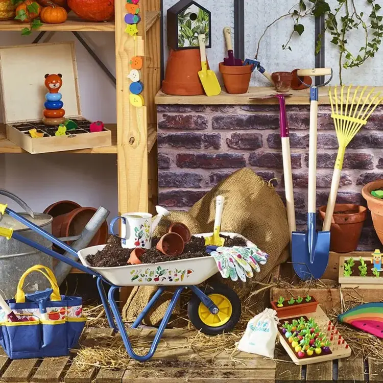 Vilac Ensemble d'outils de jardinage - 3 pièces