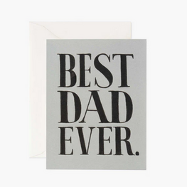 Rifle & co Carte de souhaits - Best dad ever