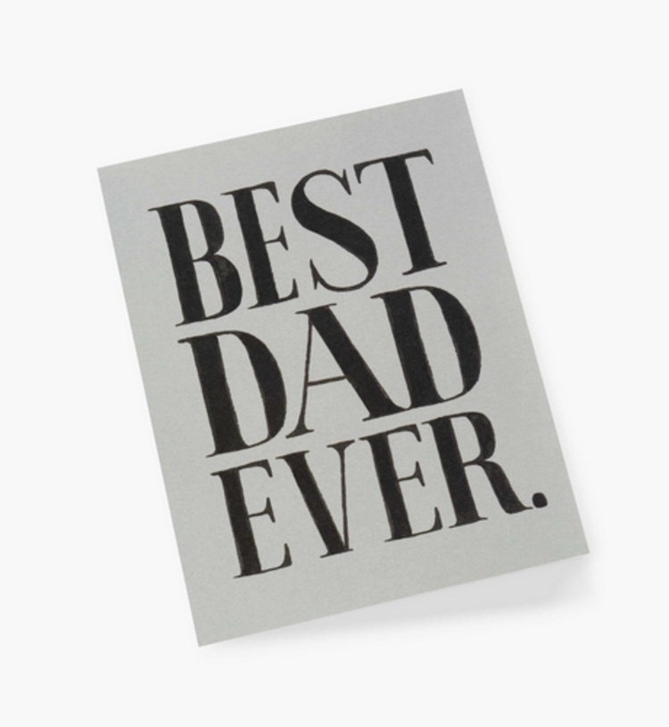 Rifle & co Carte de souhaits - Best dad ever